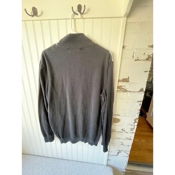 Men’s Old Navy quarter zip sweater plaid size large - Picture 4 of 4